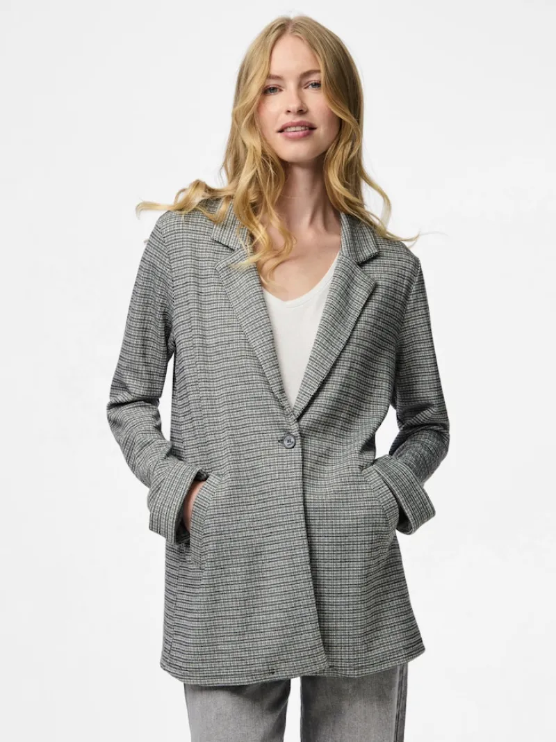 Pieces Jacken*PCFLORI LS COATIGAN Black