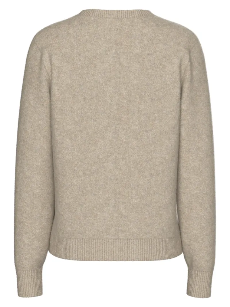 Pieces Pullover & Sweatshirts*PCMALOU LS KNIT CARDIGAN NOOS BC taupe gray