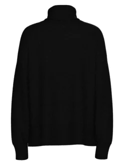 Pieces Pullover & Sweatshirts*PCMALOU LS ROLLNECK KNIT NOOS BC Black