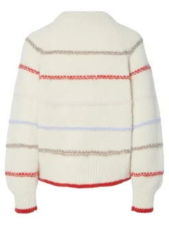 Pieces Pullover & Sweatshirts*PCNELIA LS O-NECK KNIT NOOS BC birch