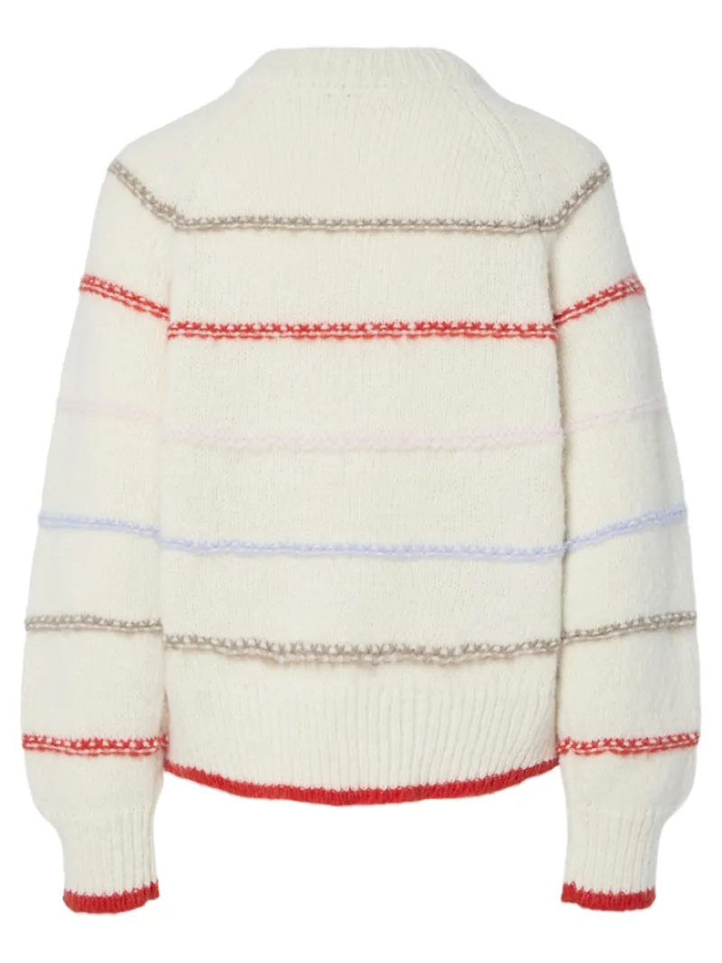 Pieces Pullover & Sweatshirts*PCNELIA LS O-NECK KNIT NOOS BC birch