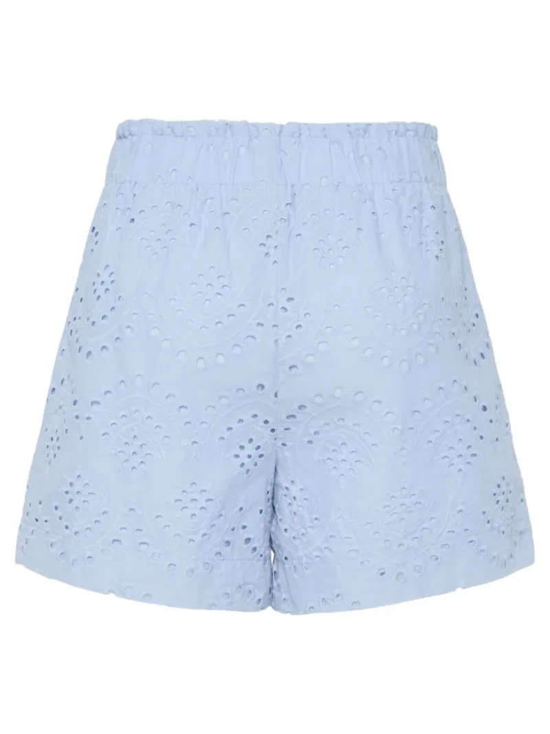 Pieces Shorts*PCVILDE MW SHORTS WVN NOOS Cashmere Blue