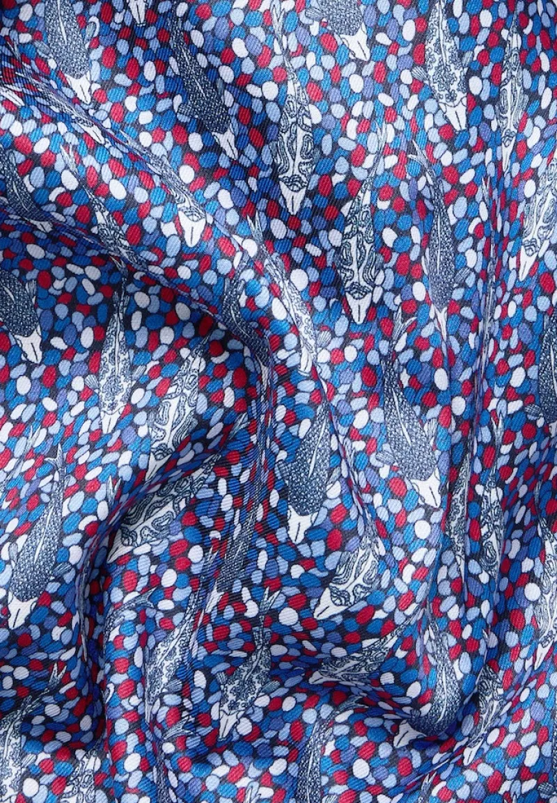 ETERNA Hemden|Big Boys*Performance Shirt Stretch Langarm Blau