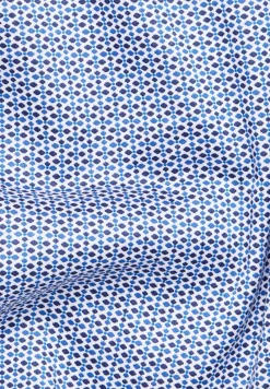 ETERNA Hemden|Big Boys*Performance Shirt Stretch Langarm Blau