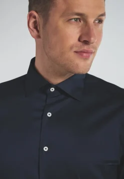 ETERNA Hemden|Big Boys*Performance Shirt Twill-Stretch Langarm navy