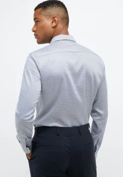 ETERNA Hemden|Big Boys*Performance Shirt Twill-Stretch Langarm Grün