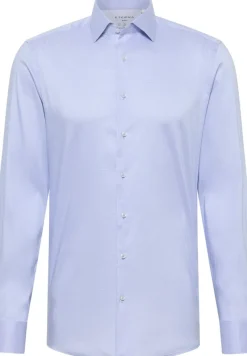 ETERNA Big Boys|Hemden*Performance Shirt Twill-Stretch Langarm hellblau