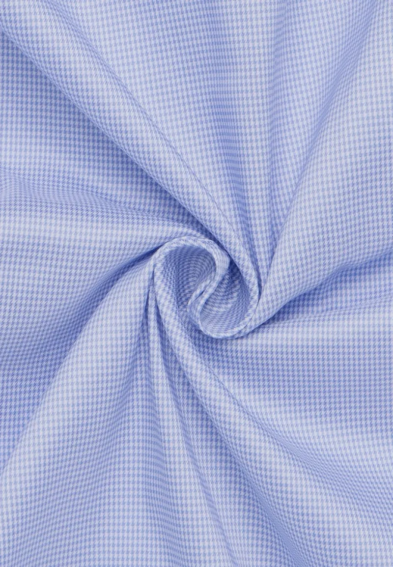 ETERNA Big Boys|Hemden*Performance Shirt Twill-Stretch Langarm hellblau