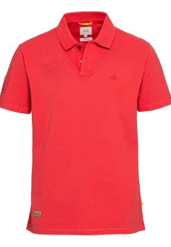 Camel Active Shirts|Big Boys*Piqué Poloshirt aus reiner Baumwolle berry red