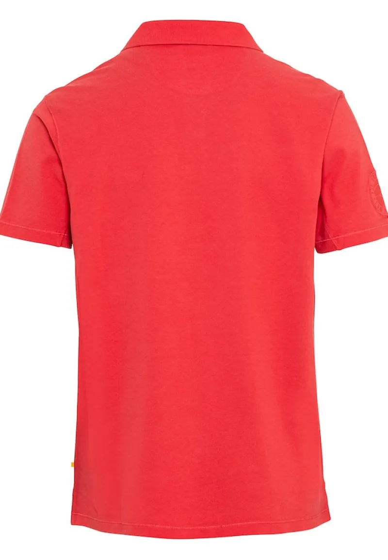 Camel Active Shirts|Big Boys*Piqué Poloshirt aus reiner Baumwolle berry red