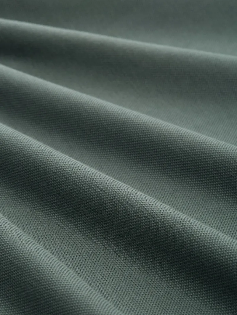 Tom Tailor Denim Pullover & Sweatshirts*Piqué Sweatjacke mit Stehkragen washed jasper green