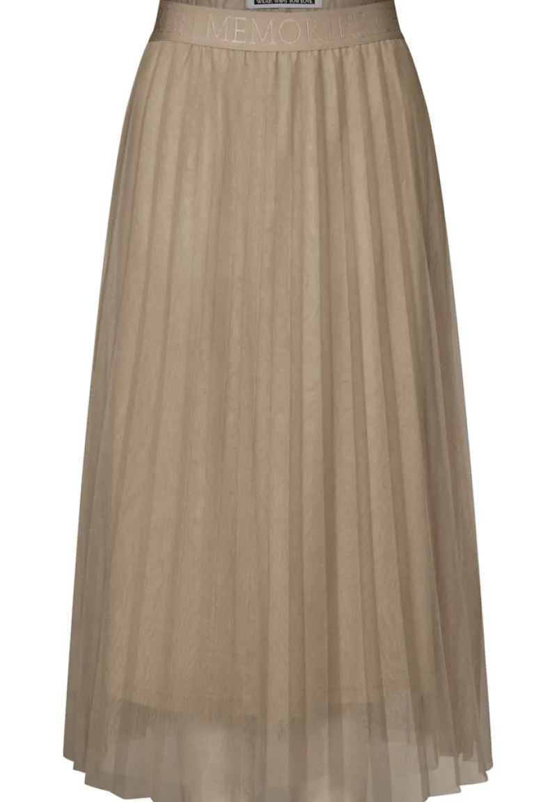 Street One Röcke*Plissée Tüll-Rock safari beige