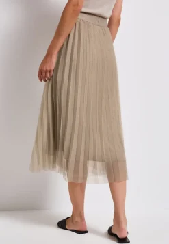 Street One Röcke*Plissée Tüll-Rock safari beige