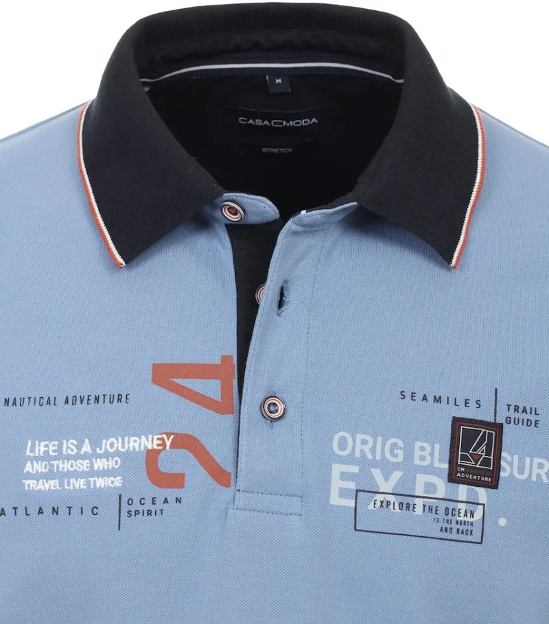 CASAMODA Shirts|Big Boys*Polo-Shirt aqua bis petrol