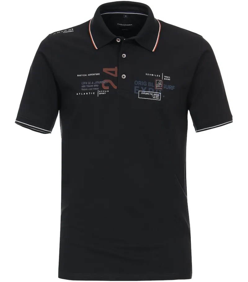 CASAMODA Shirts|Big Boys*Polo-Shirt Blau