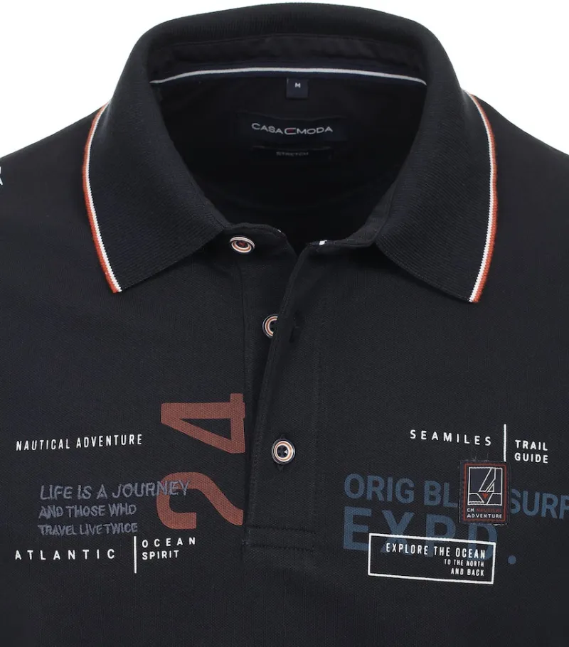 CASAMODA Shirts|Big Boys*Polo-Shirt Blau