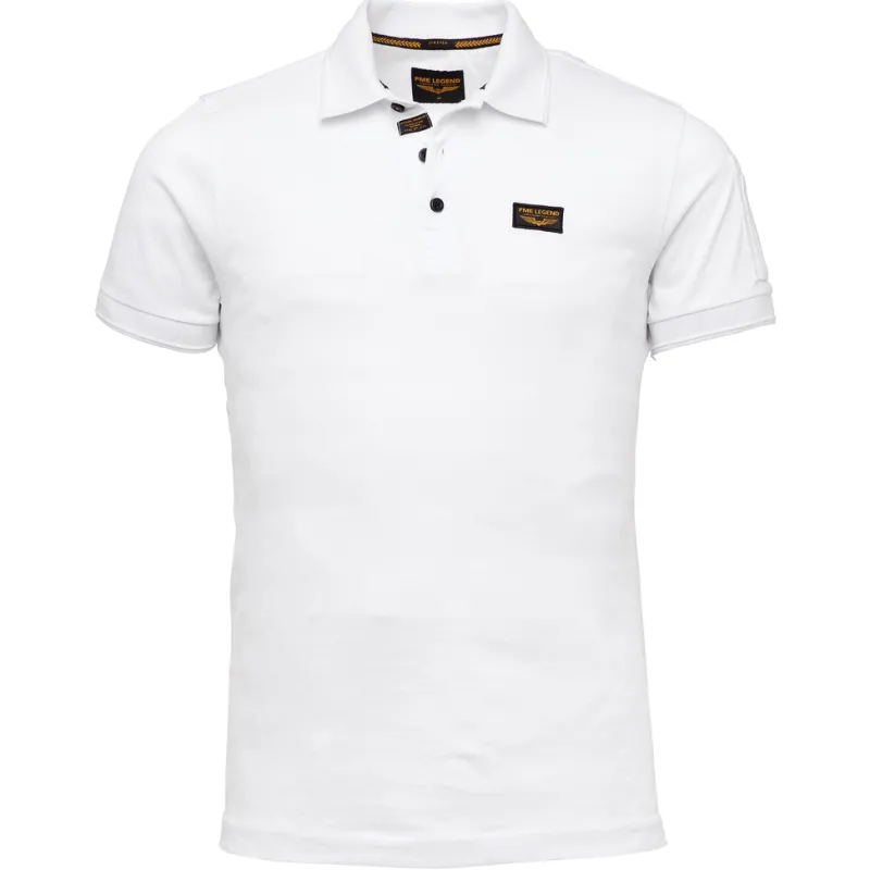 PME Legend Shirts|Big Boys*Poloshirts Bright White
