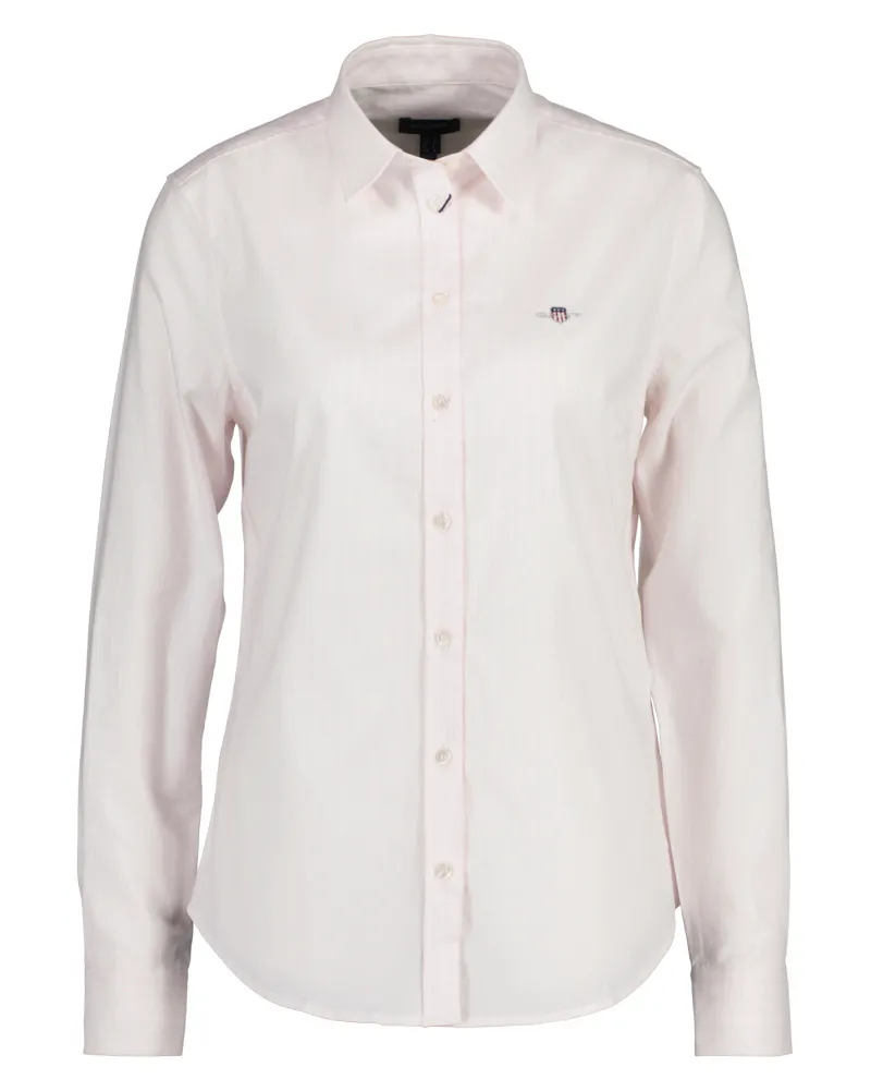 Gant Blusen*Popeline Bluse mit Streifen light pink