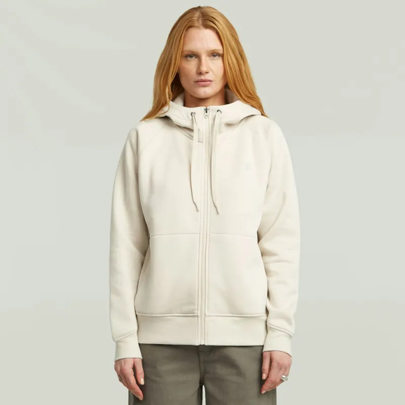 G-star Raw Pullover & Sweatshirts*Premium core 2.1 hdd zip thru sw wmn Whitebait