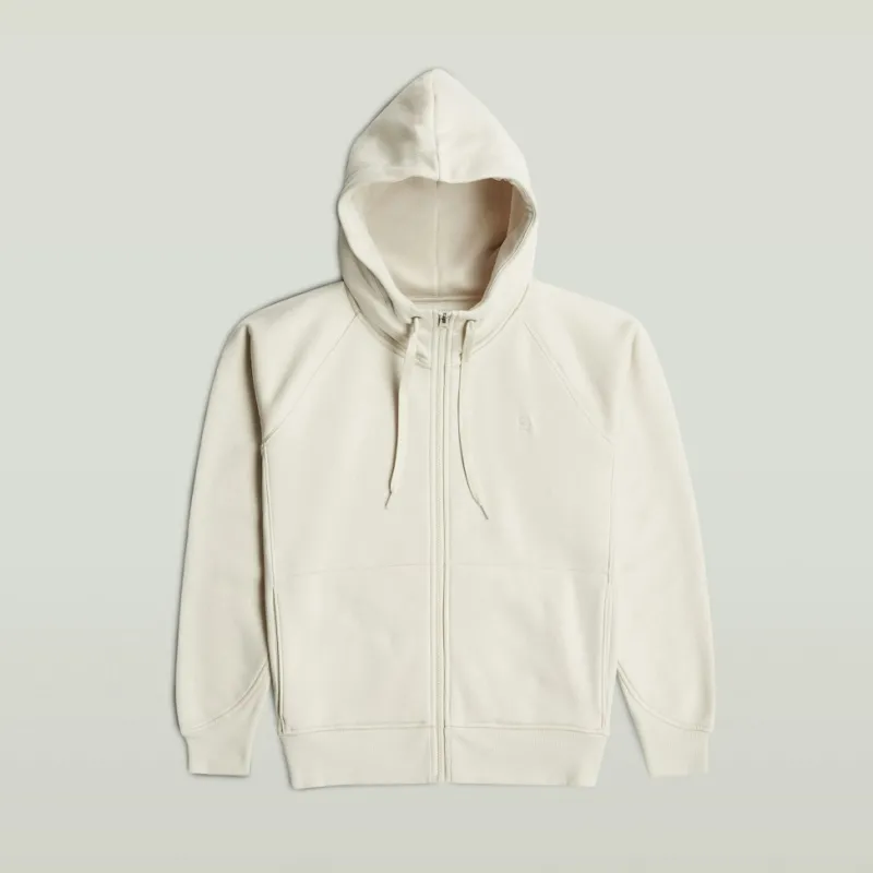 G-star Raw Pullover & Sweatshirts*Premium core 2.1 hdd zip thru sw wmn Whitebait