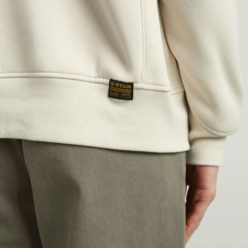 G-star Raw Pullover & Sweatshirts*Premium core 2.1 hdd zip thru sw wmn Whitebait