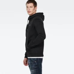 G-star Raw Pullover & Sweatshirts*Premium core hdd zip sw ls dk black