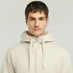 G-star Raw Pullover & Sweatshirts*Premium core hdd zip sw ls Whitebait