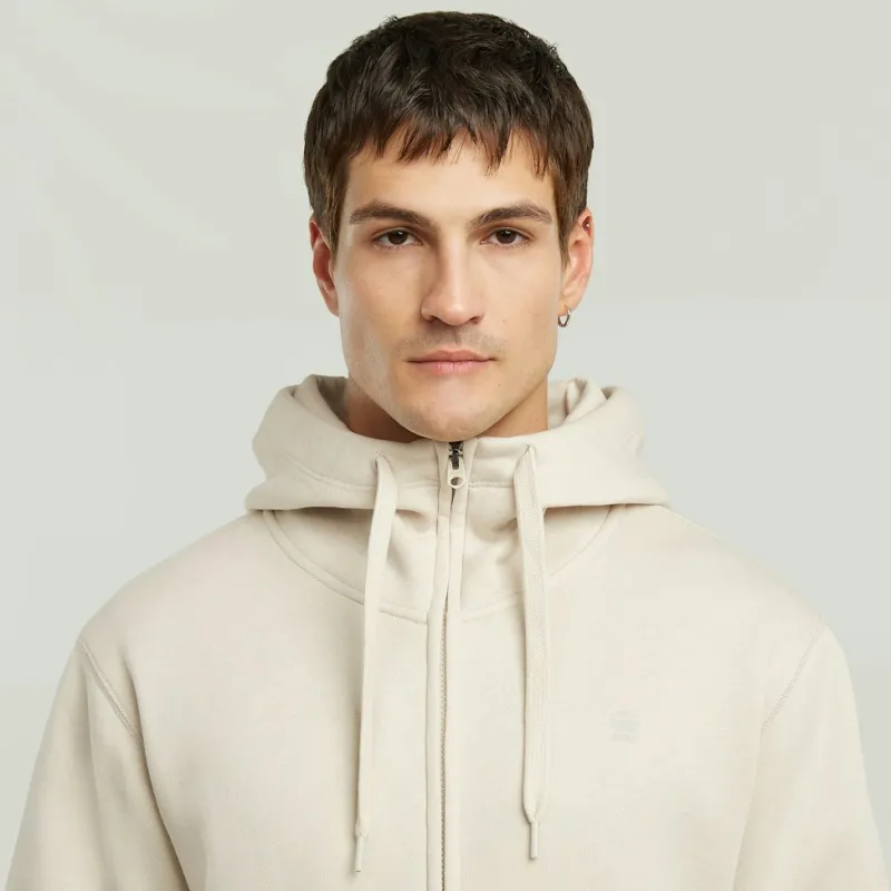 G-star Raw Pullover & Sweatshirts*Premium core hdd zip sw ls Whitebait