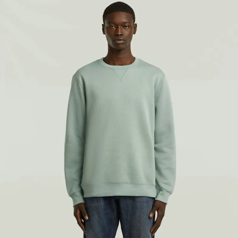 G-star Raw Pullover & Sweatshirts*Premium core r sw ls iceberg green