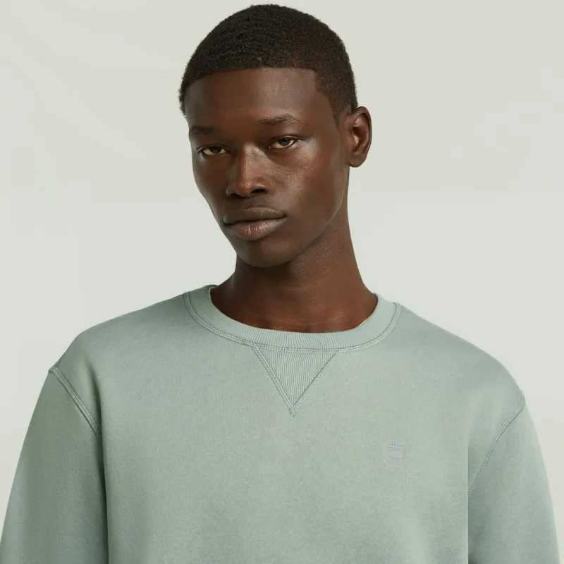 G-star Raw Pullover & Sweatshirts*Premium core r sw ls iceberg green