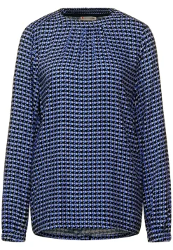 Street One Blusen*Print Bluse in Viskose dazzling blue