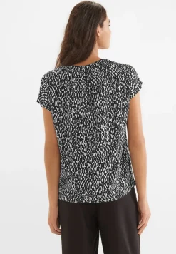 Street One Blusen*Print Blusenshirt Black