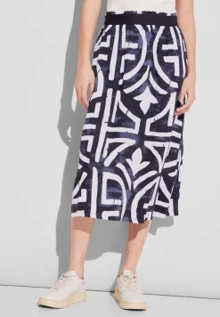 Street One Röcke*Print Rock deep blue