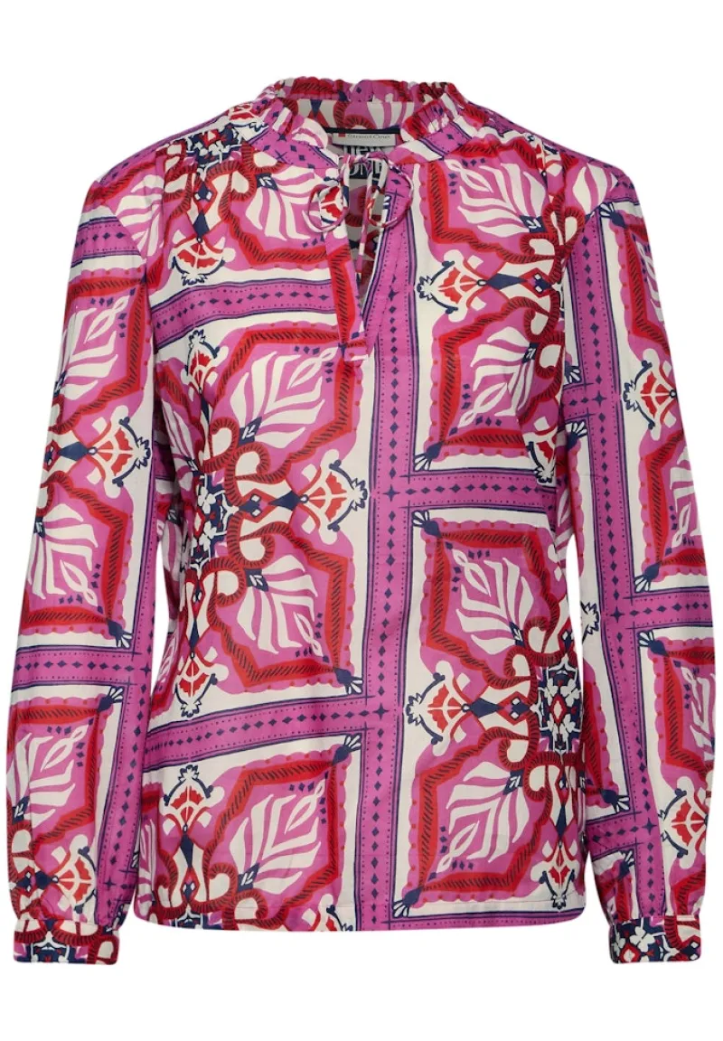 Street One Blusen*Print Tunika Bluse magnolia pink