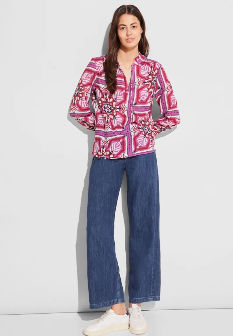 Street One Blusen*Print Tunika Bluse magnolia pink