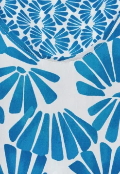 Cecil Blusen*Printmix Bluse Azure Blue