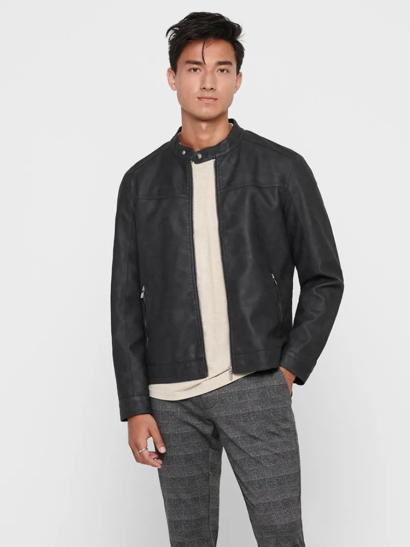 Only & Sons Jacken*PU Jacke Jasper Phantom