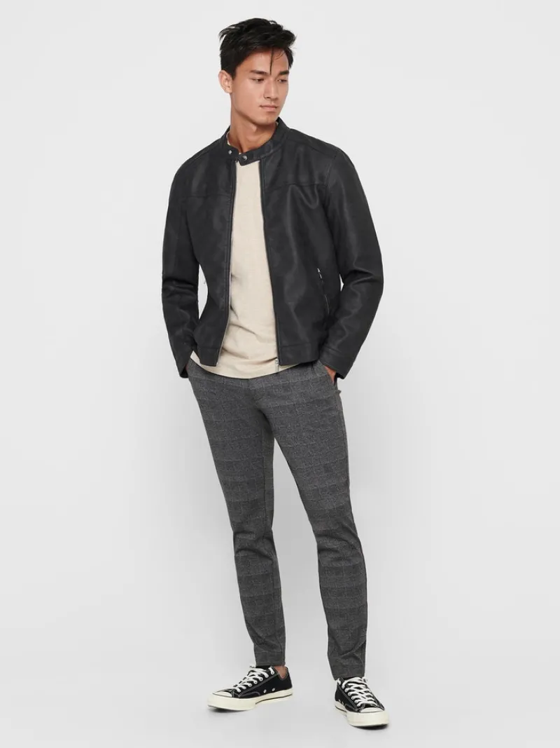 Only & Sons Jacken*PU Jacke Jasper Phantom