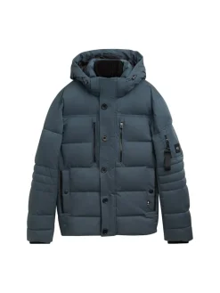 Tom Tailor Jacken|Big Boys*Pufferjacke mit abnehmbarer Kapuze stormy blue