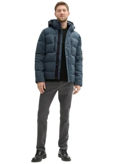 Tom Tailor Jacken|Big Boys*Pufferjacke mit abnehmbarer Kapuze stormy blue