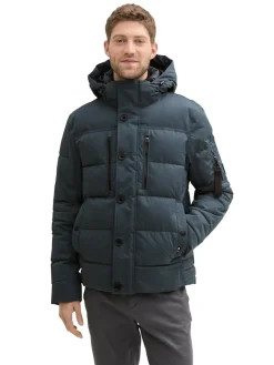Tom Tailor Jacken|Big Boys*Pufferjacke mit abnehmbarer Kapuze stormy blue