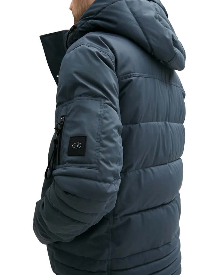 Tom Tailor Jacken|Big Boys*Pufferjacke mit abnehmbarer Kapuze stormy blue