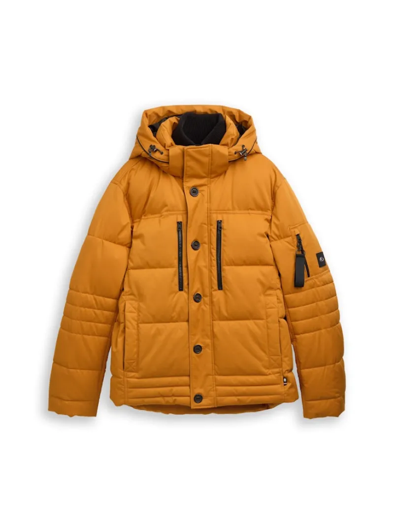 Tom Tailor Jacken|Big Boys*Puffer-Jacke mit abnehmbarer Kapuze peanut butter brown