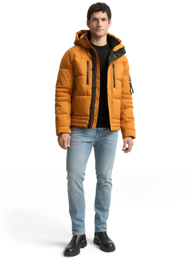 Tom Tailor Jacken|Big Boys*Puffer-Jacke mit abnehmbarer Kapuze peanut butter brown