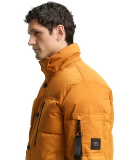 Tom Tailor Jacken|Big Boys*Puffer-Jacke mit abnehmbarer Kapuze peanut butter brown
