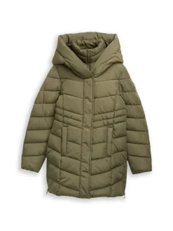 Tom Tailor Jacken*Puffer-Mantel im 2-in-1-Look jungle soil green