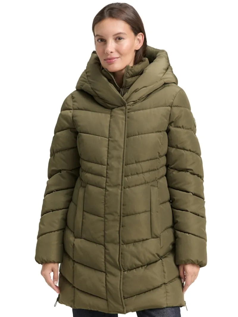 Tom Tailor Jacken*Puffer-Mantel im 2-in-1-Look jungle soil green