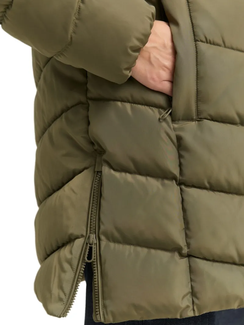 Tom Tailor Jacken*Puffer-Mantel im 2-in-1-Look jungle soil green