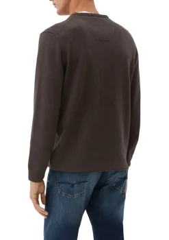 s.Oliver Pullover & Sweatshirts|Big Boys*Pullover aus Feinstrick braun2