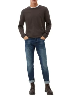 s.Oliver Pullover & Sweatshirts|Big Boys*Pullover aus Feinstrick braun2